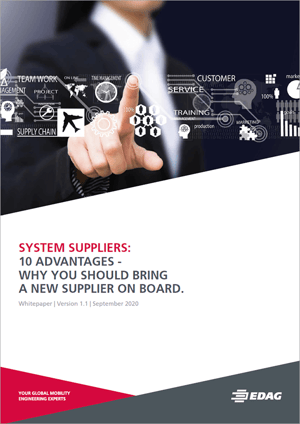System suppliers: White paper “10 advantages – why you should bring a new supplier on board”